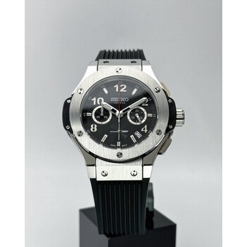 Custom Seiko Mod • Silver Big Bang Quartz Chronograph • 44mm